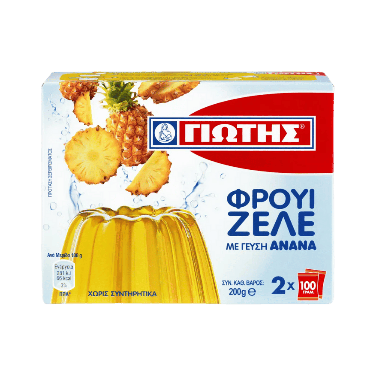 Fruchtgelee Ananas (200g) Jotis von Jotis bei Araxxon  - Hochwertiges griechisches Produkt.   Fruchtgelee Ananas (200g) Jotis από Jotis στο Araxxon  - Αυθεντικό ελληνικό προϊόν.